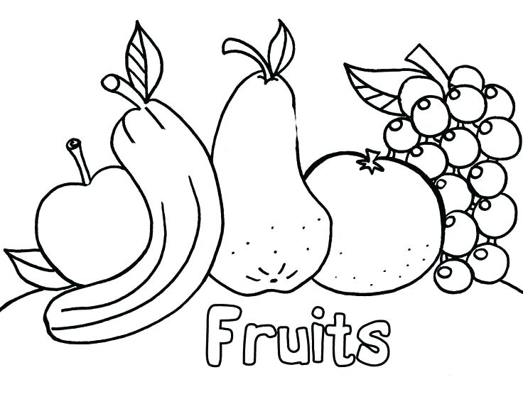 736x569 Fruit Coloring Pages Lovely Fruits Coloring Pages Or Vegetables