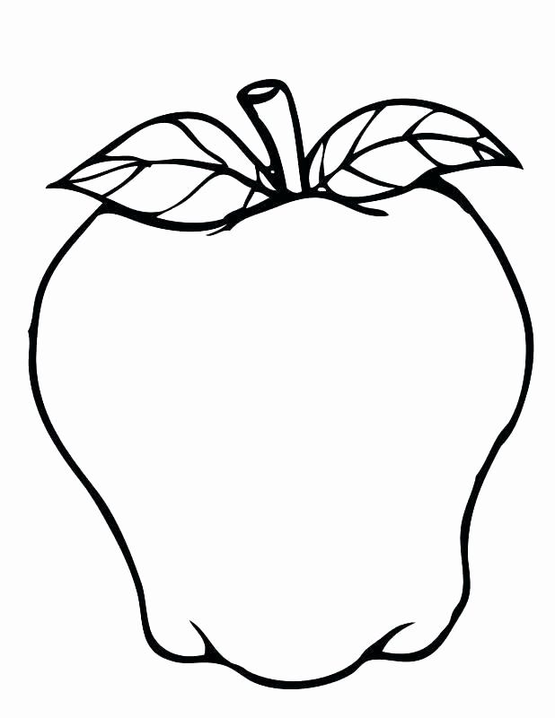 618x800 A Is For Apple Coloring Page Photograph Apple Coloring Pictures