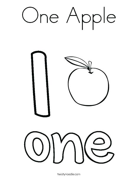 468x605 Apple Coloring Pages Awesome Apple Coloring Page A Is