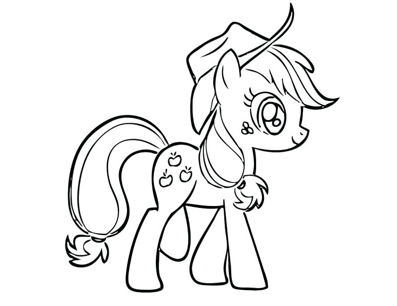 800x618 Coloring Page My Little Pony Plus My Little Pony Applejack