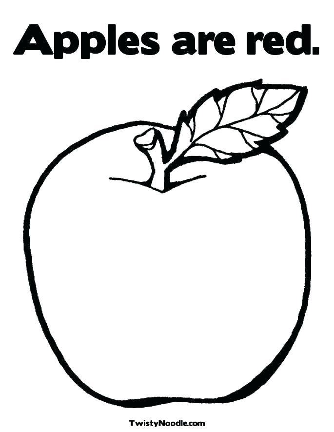 685x886 Apple Coloring Sheet Medecine Du
