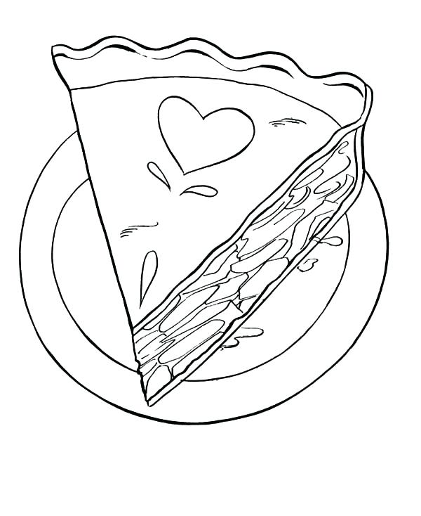 Apple Pie Coloring Page at GetColorings.com | Free printable colorings ...