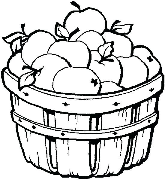 Apple Tree Coloring Page