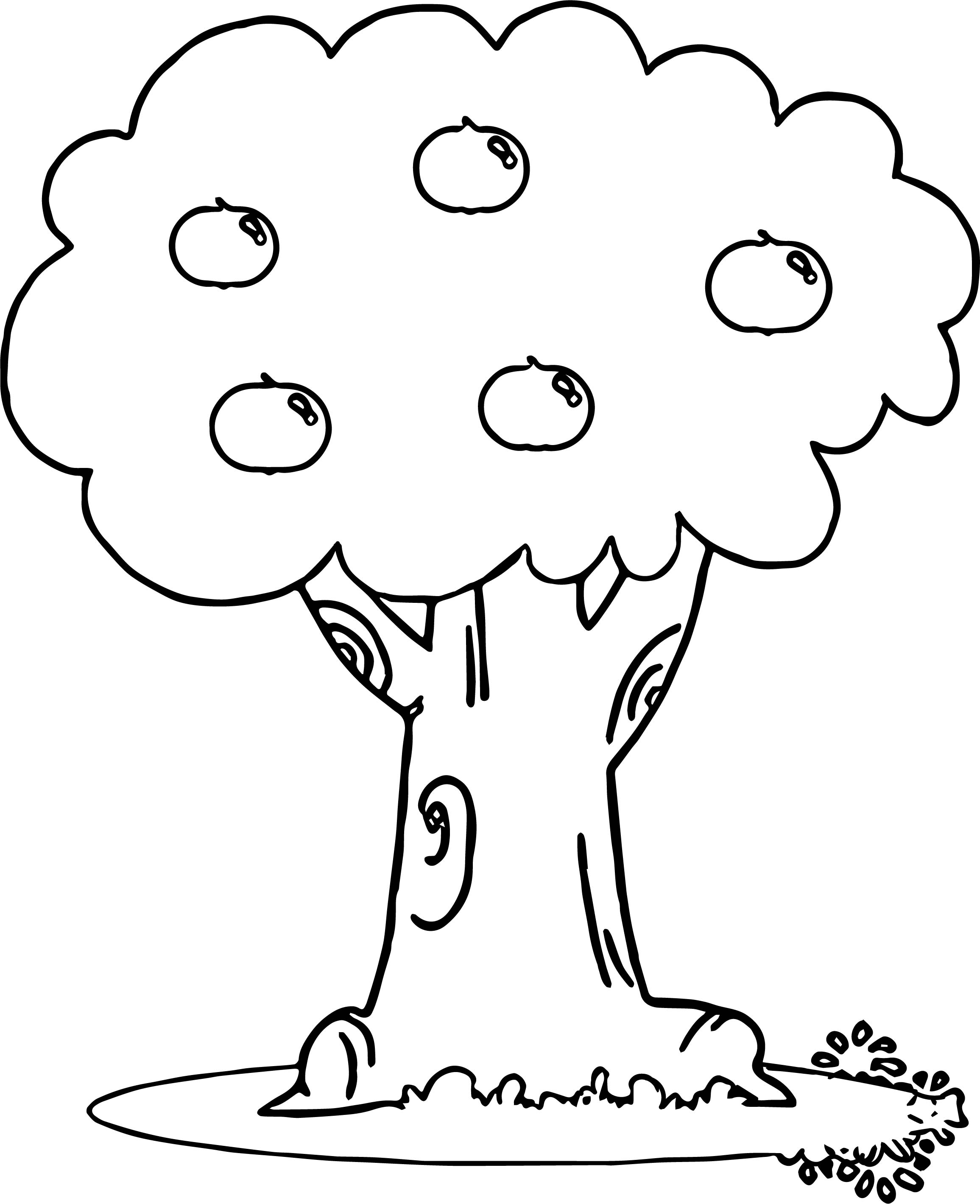 Wonderful Apple Tree Coloring Page Wecoloringpage 2311x2838 Wonderful Apple Tree Coloring Page Wecoloringpage