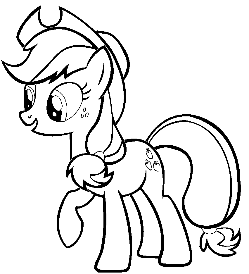 852x937 Applejack Coloring Page Perfect My Little Pony Pages Many