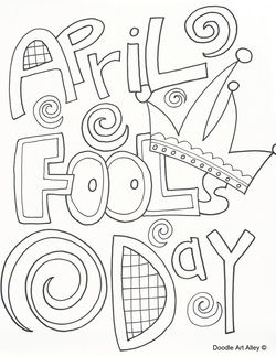 April Fools Day Coloring Page Full Day Plans 250x323 April Fools Day Coloring Page Full Day Plans
