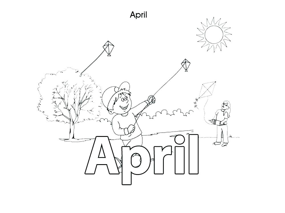 April Coloring Pages Fools Day Coloring Pages Free Practice 1000x750 April Coloring Pages Fools Day Coloring Pages Free Practice