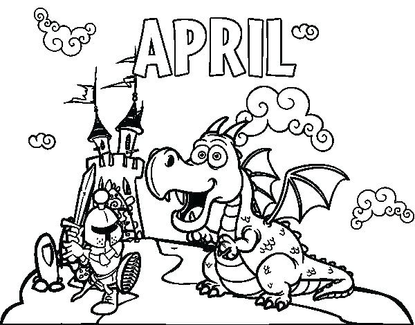 April Coloring Pages Kids Coloring Page Coloring Pages Awesome 600x470 April Coloring Pages Kids Coloring Page Coloring Pages Awesome