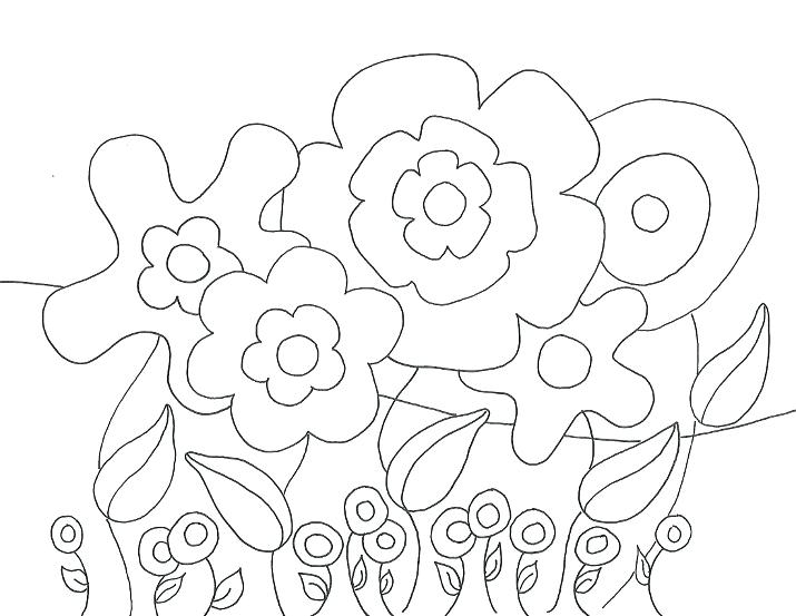 715x553 April Coloring Pages Showers Bring May Flowers Coloring Page April