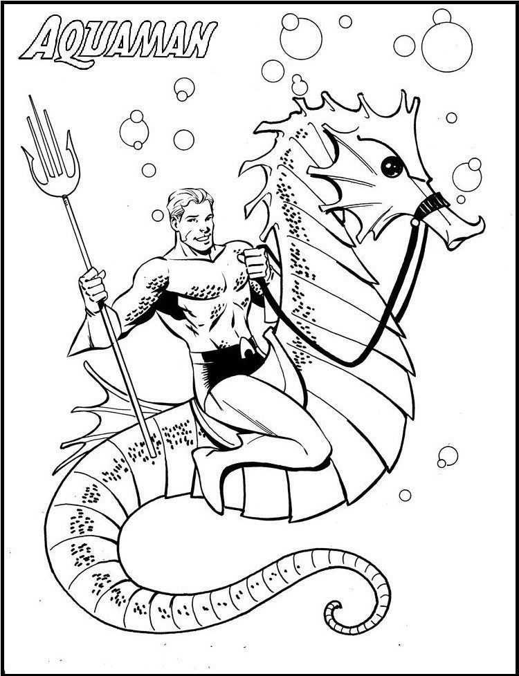 Aquaman From Justice League Coloring Page Dc Comics Coloring 750x978 Aquaman From Justice League Coloring Page Dc Comics Coloring