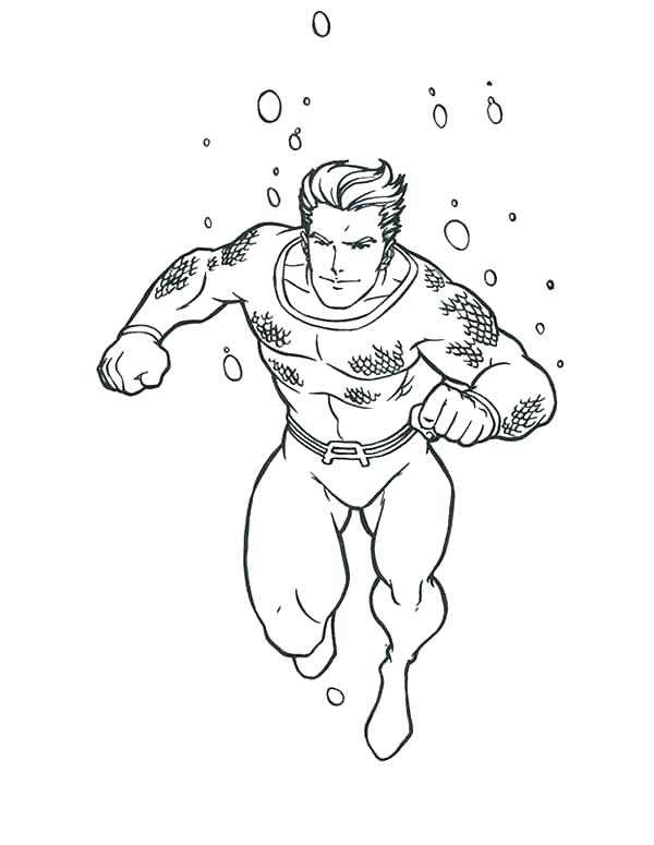 Aquaman Coloring Pages at GetColorings.com | Free printable colorings ...