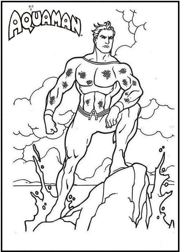 Aquaman Comic Books Coloring Page Dc Comics Coloring Pages 628x880 Aquaman Comic Books Coloring Page Dc Comics Coloring Pages