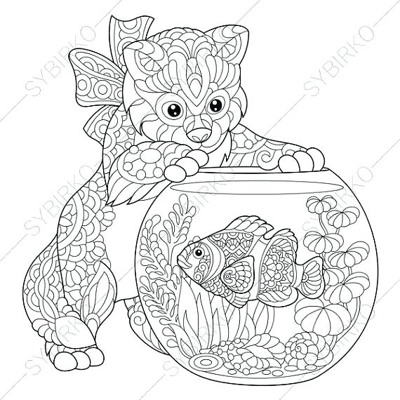 570x570 Aquarium Coloring Page Shedd Aquarium Coloring Pages