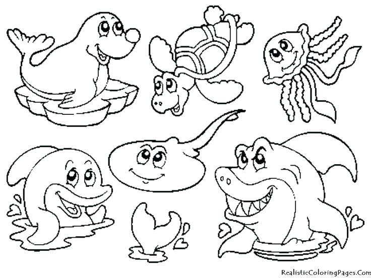 Aquarium Coloring Pages Ocean Trend Ocean Animal Coloring Pages 736x552 Aquarium Coloring Pages Ocean Trend Ocean Animal Coloring Pages
