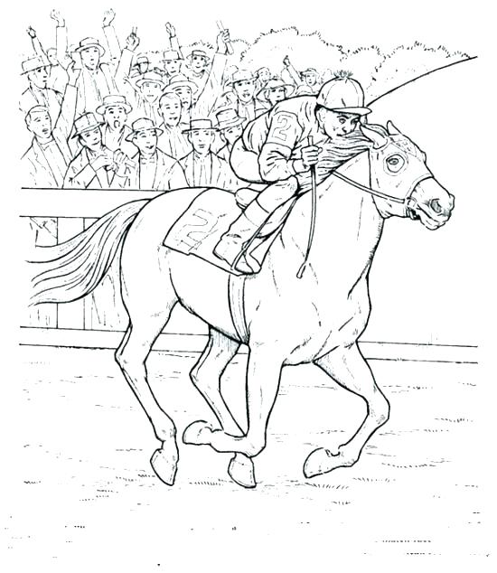 550x634 Arabian Horse Coloring Pages Horse Coloring Pages Print Race Page