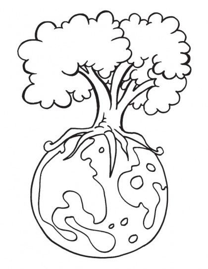 420x543 Top 20 Free Printable Earth Day Coloring Pages Online Earth