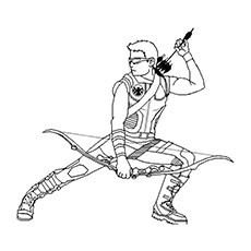 230x230 Top 10 Hawkeye Coloring Pages For Toddlers