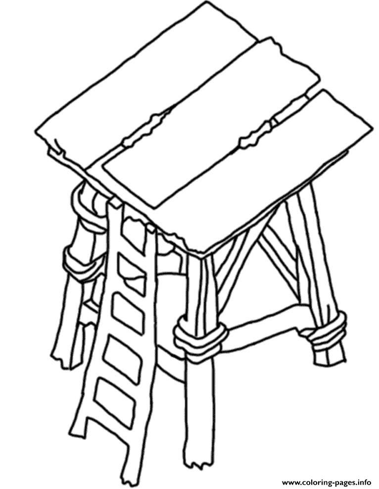 766x987 Archer Tower Clash Of Clans Coloring Pages Printable
