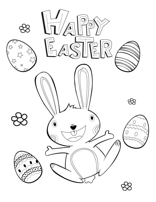 Happy Easter Coloring Page Many Interesting Cliparts 640x828 Happy Easter Coloring Page Many Interesting Cliparts