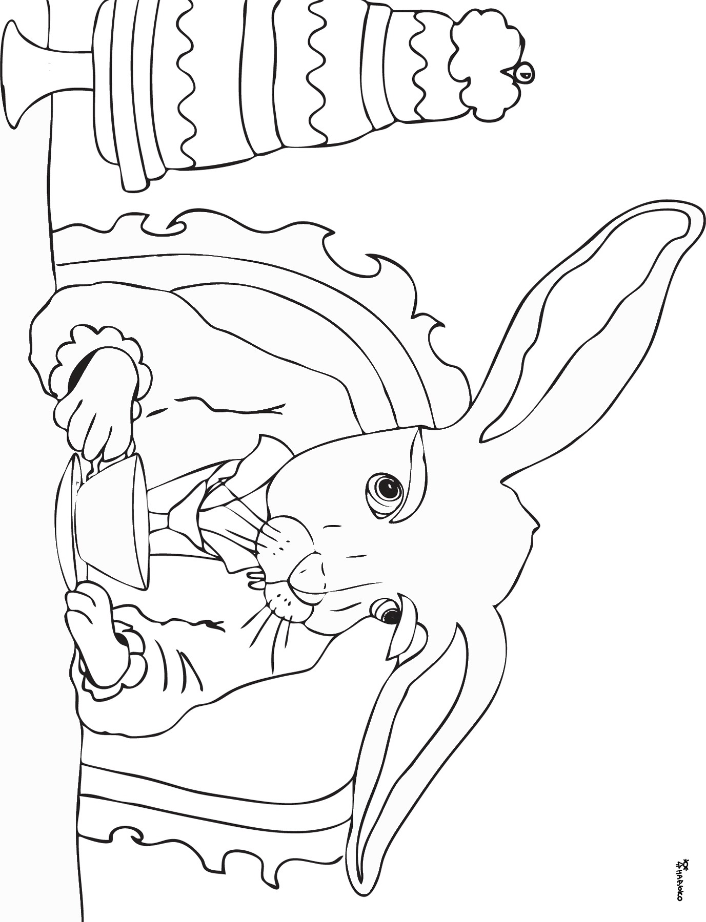 Alice In Wonderland Coloring Pages 1377x1800 Alice In Wonderland Coloring Pages