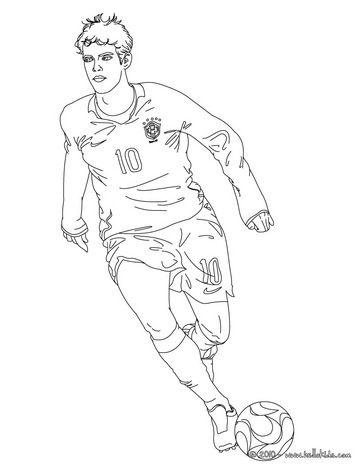 Argentina Coloring Pages Kaka Playing Soccer Coloring Page 364x470 Argentina Coloring Pages Kaka Playing Soccer Coloring Page