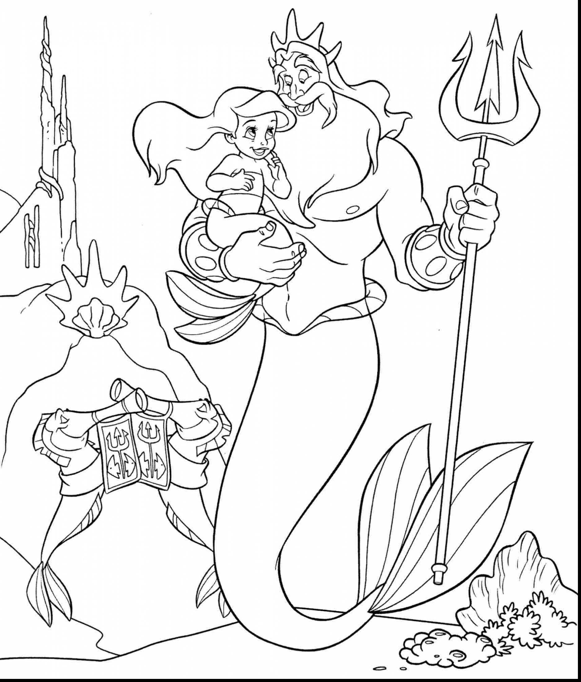 Little Mermaid Flounder Coloring Pages Copy Little Mermaid 1875x2200 Little Mermaid Flounder Coloring Pages Copy Little Mermaid