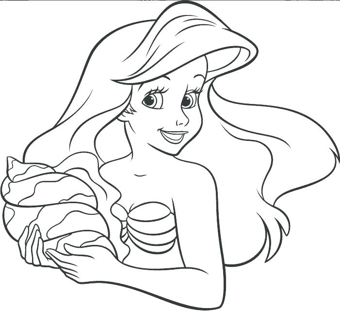 Ariel And Melody Coloring Pages at GetColorings.com | Free printable ...