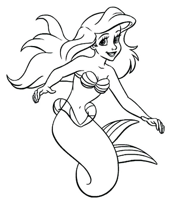 582x680 Coloring Pictures Of Ariel Coloring Pages Ariel Eric And Melody