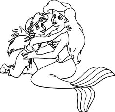 236x229 Disney The Little Mermaid 2 Return To The Sea Coloring Page 18