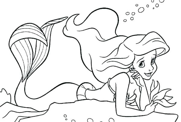 Princess Ariel Coloring Pages Together With Color Page Little 600x405 Princess Ariel Coloring Pages Together With Color Page Little