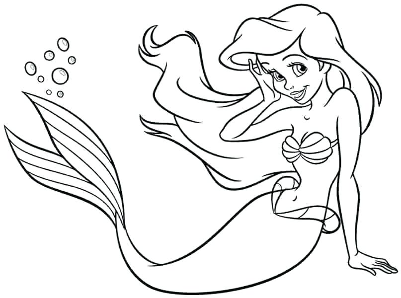 Princess Mermaid Coloring Pages Sad Fish Printable Underworld Fish 807x600 Princess Mermaid Coloring Pages Sad Fish Printable Underworld Fish