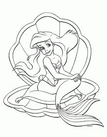 Top 25 Free Printable Little Mermaid Coloring Pages Online 218x280 Top 25 Free Printable Little Mermaid Coloring Pages Online