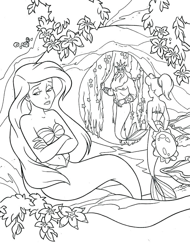 Ariel Color Pages Coloring Pages Online Coloring Pages Color Page 736x946 Ariel Color Pages Coloring Pages Online Coloring Pages Color Page