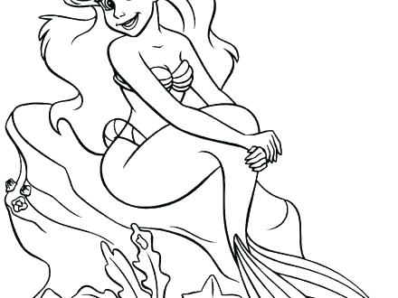 Free Ariel Coloring Pages Printable Mermaid Coloring Pages Mermaid 440x330 Free Ariel Coloring Pages Printable Mermaid Coloring Pages Mermaid
