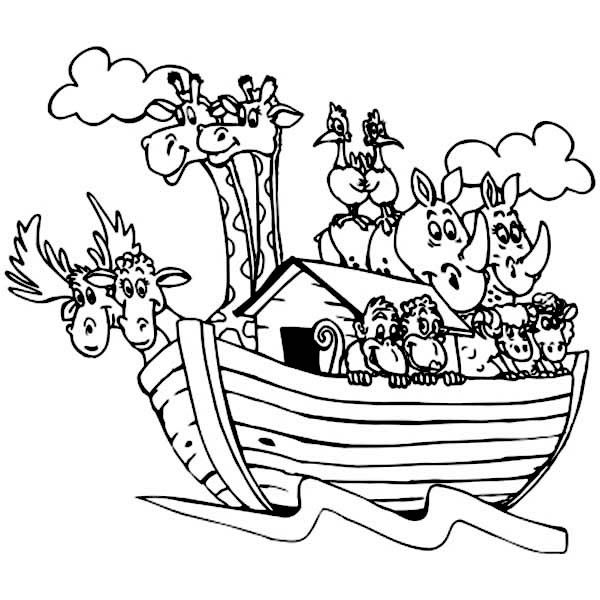 Ark Coloring Page