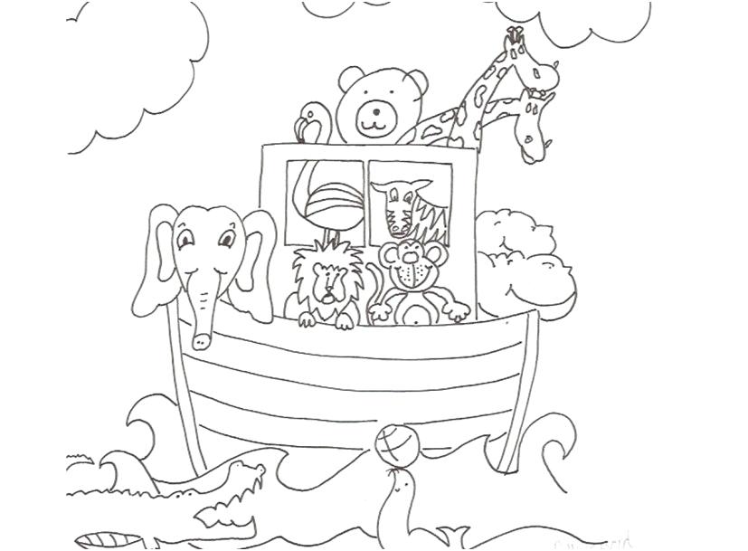 Ark Coloring Page at GetColorings.com | Free printable colorings pages ...