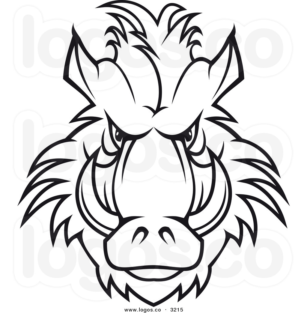 1024x1044 Boar Clipart Angry