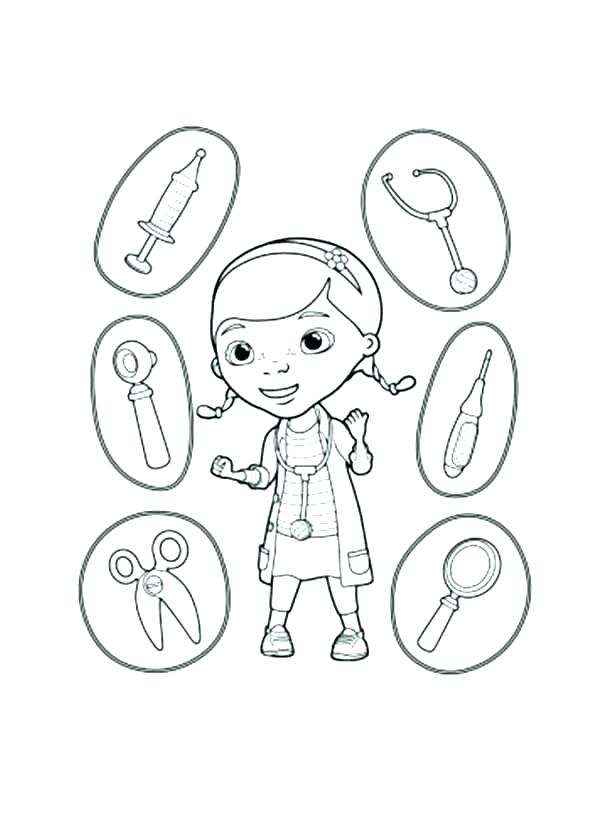600x834 Doctor Mcstuffins Coloring Pages Vanda