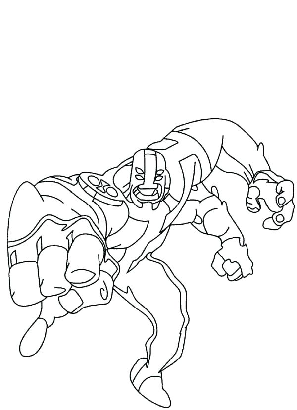 600x828 Ben 10 Colouring Book As Well As Ultimate Alien Coloring Pages Ten