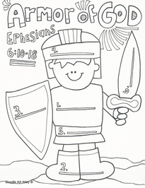 Armor Of God Coloring Pages 205x266 Armor Of God Coloring Pages