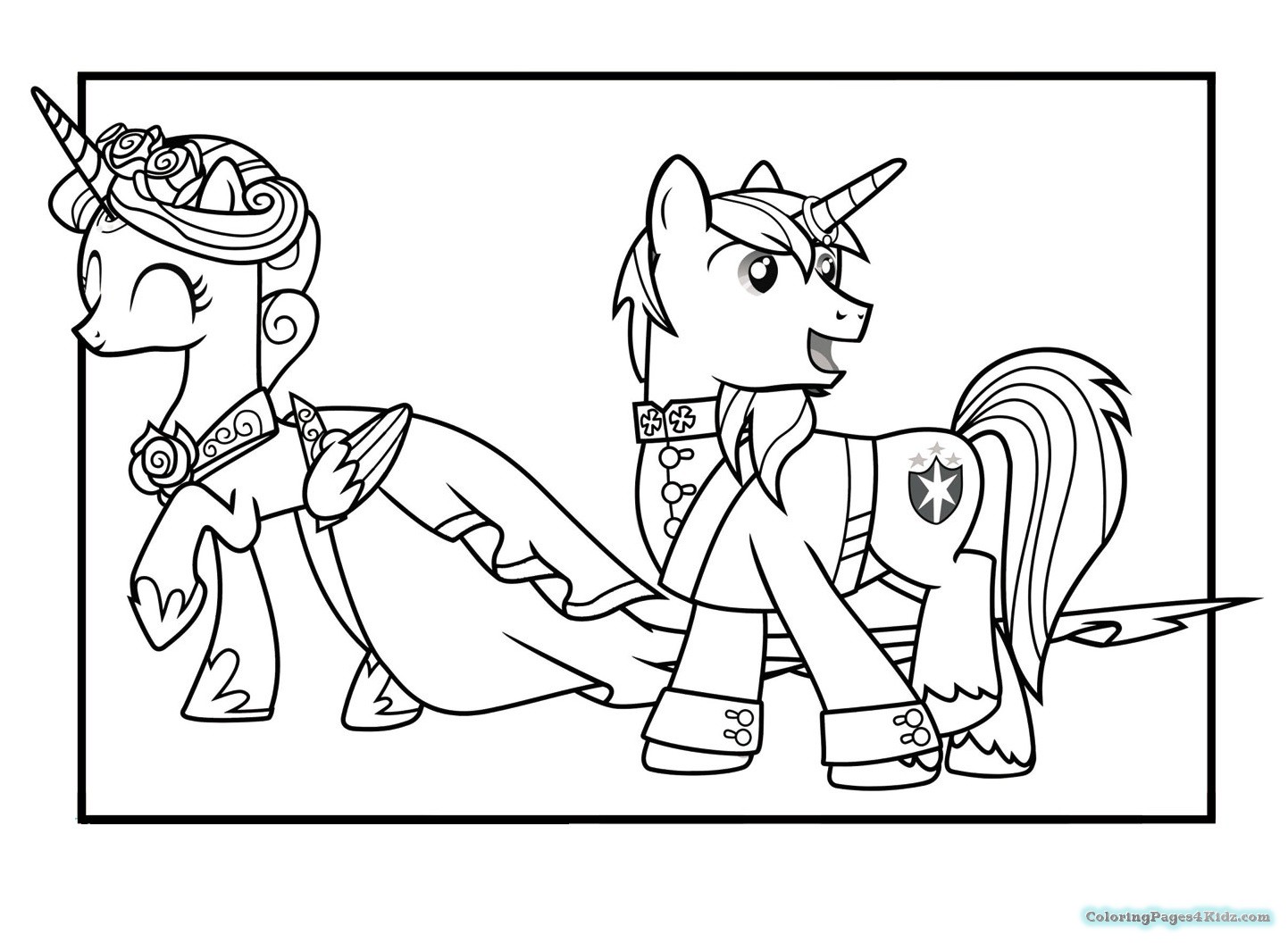 My Little Pony Shining Armor Coloring Pages Coloring Pages For Kids 1442x1056 My Little Pony Shining Armor Coloring Pages Coloring Pages For Kids