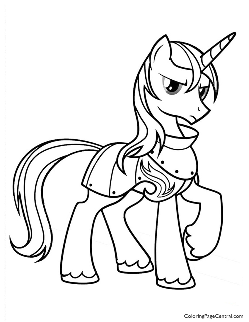 My Little Pony Prince Shining Armor 01 Coloring Page Coloring 850x1100 My Little Pony Prince Shining Armor 01 Coloring Page Coloring