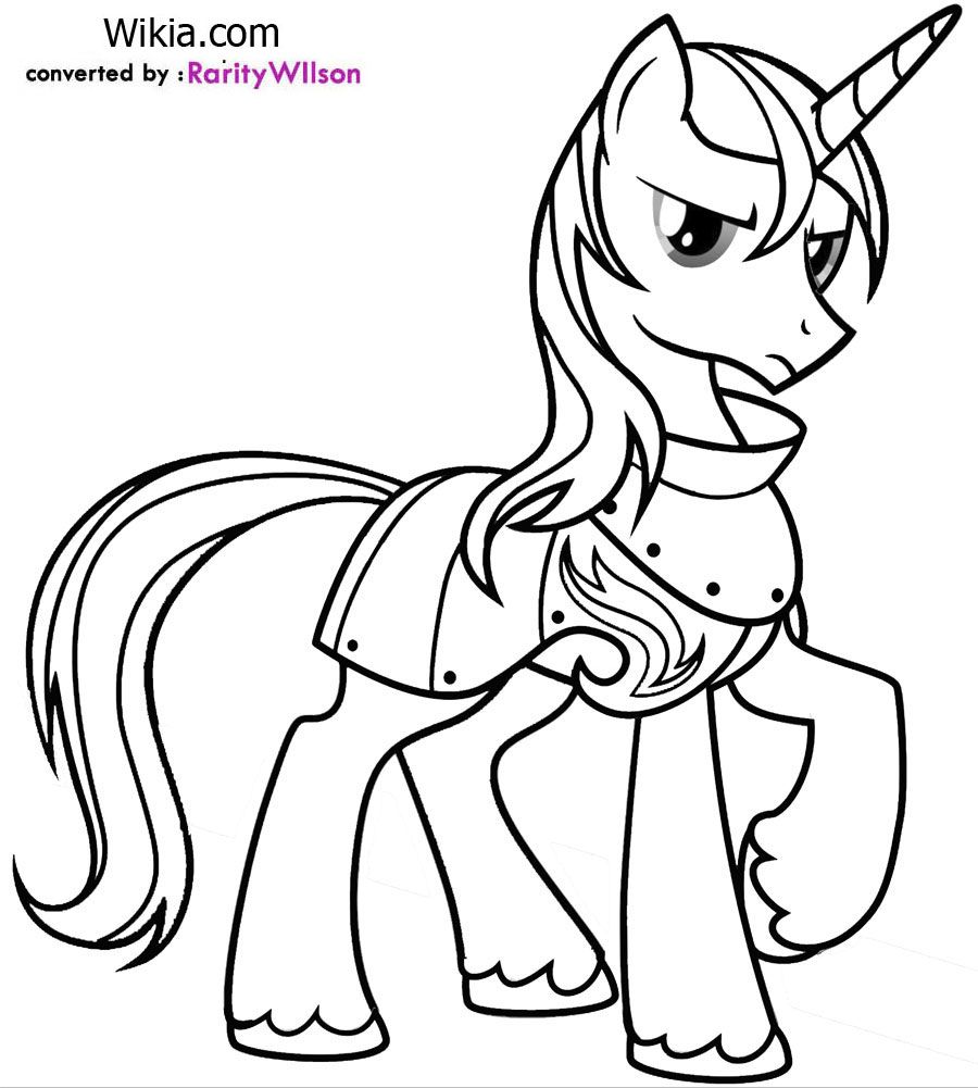 Mlp Printable Coloring Pages My Little Pony Shining Armor 900x1001 Mlp Printable Coloring Pages My Little Pony Shining Armor