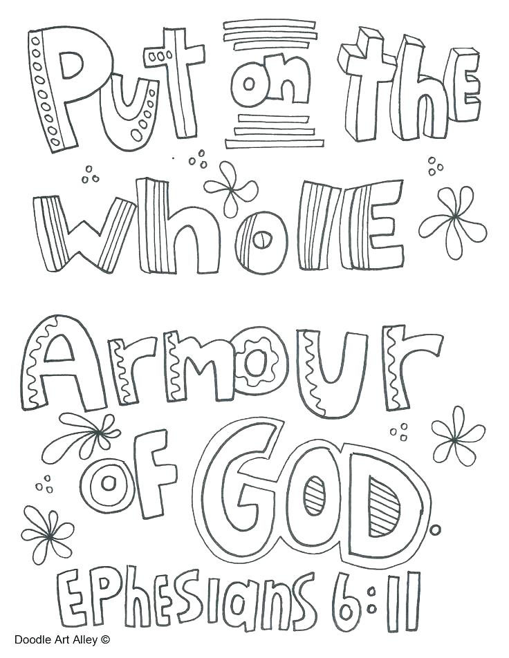 Armour Of God Coloring Page 736x952 Armour Of God Coloring Page