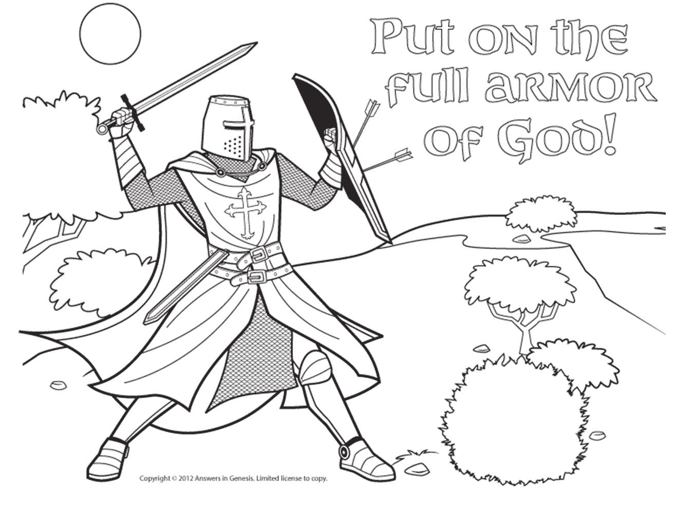 Armor Of God Coloring Pages 1347x1000 Armor Of God Coloring Pages