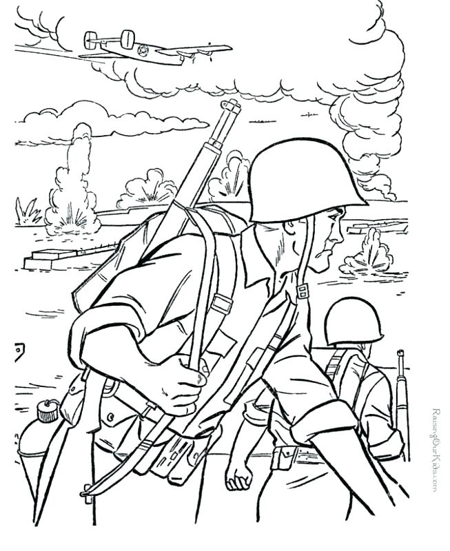653x800 Veteranos Para Colorear Color Para Para Para Army Coloring Sheets