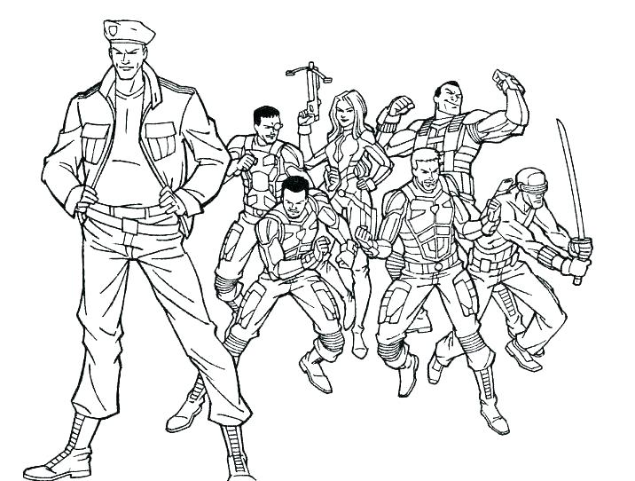 716x542 Army Coloring Sheets