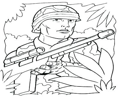 400x322 Army Guy Coloring Pages Army Man Coloring Page Pages Image Images