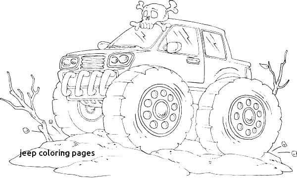 Jeep Coloring Pages 600x361 Jeep Coloring Pages