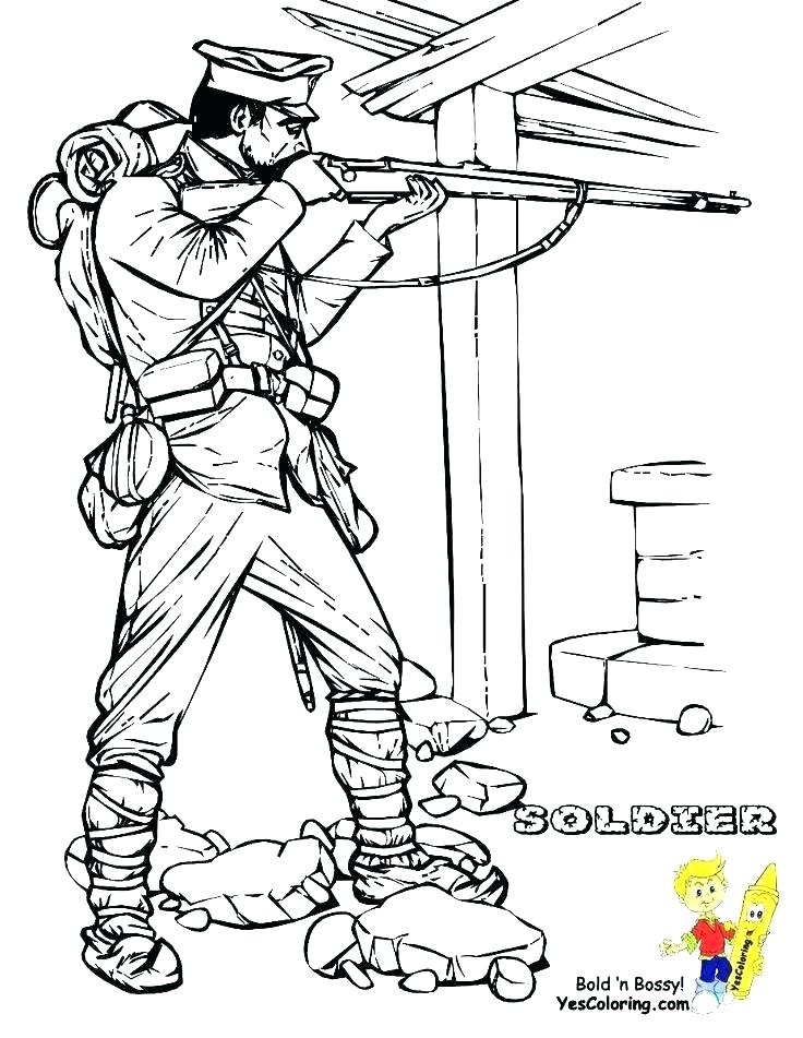 736x951 Army Coloring Page Cliptext.co